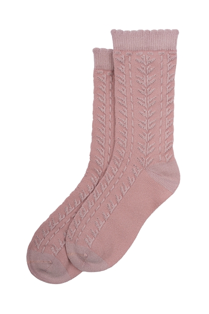 Minipop Bamboo Strømper MP18 - Rose Melange